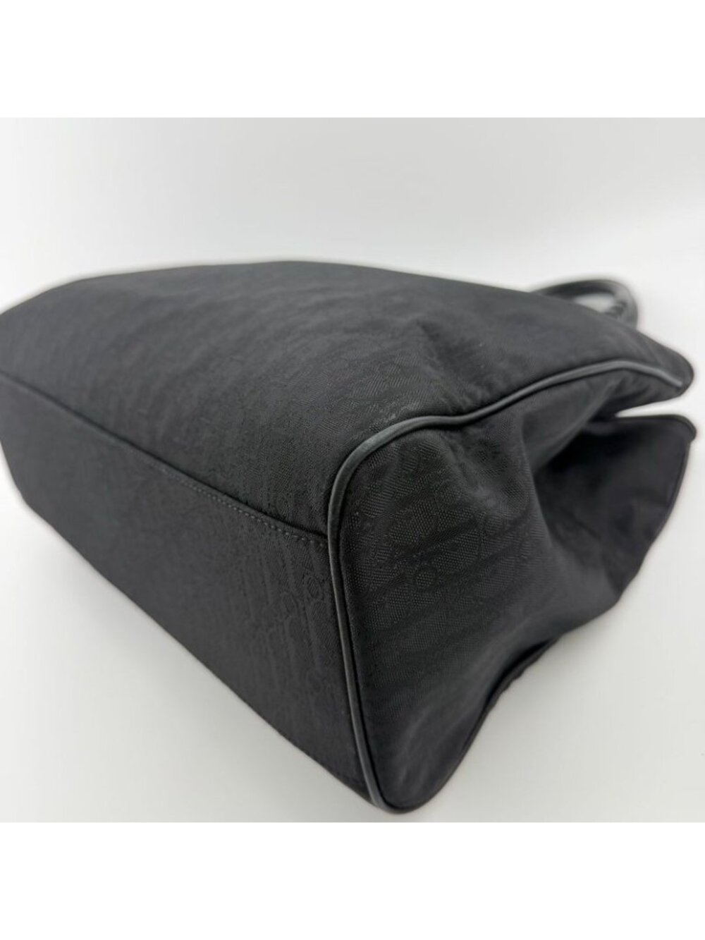 Dior Tote Black Nylon Canvas Vintage - Picture 13 of 15